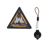 Fangxuee Lumière de Sécurité LED Clignotante avec 4 Modes Réglables, Rechargeable par USB-C, pour la Course à Pied, Le Camping, l'escalade et Le Vélo.