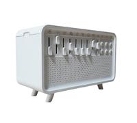 Fangxuee Machine de Diffusion de Bruit Blanc Diffuseur D'Arôme D'Air Humidificateur avec 8 Niveaux de Bruit Blanc Réglables, Lumière Nocturne, Haut-Parleur Bluetooth Prise EU