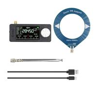 Fangxuee Mini Antenne Cadre SI4732 SMA, Mini Récepteur Radio de Poche, Mini Radio LSB USB AM FM avec Antenne