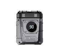Fangxuee Mini Électrique Smart Shaver Dual Blade Affichage Numérique Puissant Barbe de Barbe 36db Tool Maison et Voiture