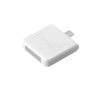 Fangxuee Mini Lecteur de Carte D'Identité RFID Portable 125 KHz USB Smart EM pour Win8 Android OTG Smart Phone Support Blanc