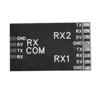 Fangxuee Module de Commande du Récepteur de la Puce sans à Double Canal FPV Module de Diversité du Récepteur à Double Canal
