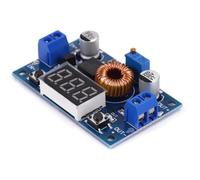 Fangxuee Module de Réduction de Tension Haute Puissance XL4015E avec Affichage Numérique Voltmètre, 75W 5A DC Board