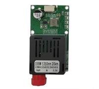 Fangxuee Module D'Émetteur Optique TTL RX/TX/AV/VCC/GND Interface for-Drone 20 Km Fibre TTL Terminal Equipment