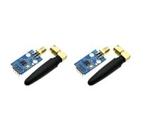 Fangxuee Module sans CC1101 avec Interface SMA Module Émetteur-Récepteur sans Filpour 433 MHz Amplication du Signal 2 Ensembles