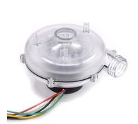 Fangxuee Moteur de Ventilateur Silencieux à Turbine à Grande Vitesse DC 12V-24V avec Roulement à Billes, Ventilateur à Rotor Interne Sans Balais, Soufflante Silencieuse à Précision Sans Balais