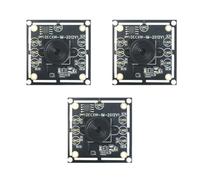 Fangxuee Nouveau Module de Caméra 100 Degrés 3 Pièces 1MP OV9732 1280x720 USB Pilote Gratuit Mise au Point Manuelle, avec Câble de 0,6 Mètre pour WinXP/7/8/10