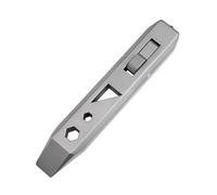 Fangxuee Outil de Poche Portable Outil de Titane Multifonctionnel en Alliage Monobodal Cachette de Bouteille Cachée Outil de Fenêtre Cassée Extérieure