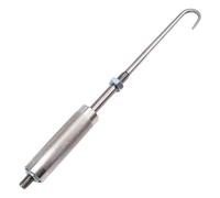 Fangxuee Outil de Réparation de Trompette Outil Réparation D'Instrument en Laiton Extracteur Coulisse D'Accordage Extracteur de Support de Polissage Outil D'Extraction pour Flûte Saxophone
