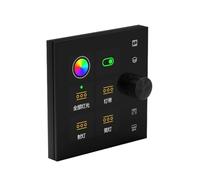 Fangxuee Panneau de Commutation Intelligent Tuya Wifi Smart Home Zigbee Switch pour Scènes D'Éclairage Multicanaux Rideaux Interrupteurs de Gradation