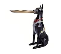 Fangxuee Pet Memorial Home Desk Decor Resin Statue Decor Decor Storage Organisateur pour Cadeau pour Les Amateurs de Chiens