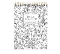 Fangxuee Planificateur Quotidien pour L'Emploi Du Temps en Classe Livre de Planification Quotidienne