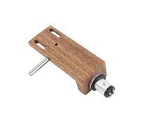 Fangxuee Player en Bois Universal Wood Player Headshell Remplacement Turton Shelthell avec Fils de Plomb pour la Plupart des Modèles Phonographes