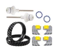 Fangxuee Pour MX8 Elite/MX6 Elite, pour Kit de Reconstruction D'Arbre de Transmission de Nettoyeur de Piscine MX8/MX6, Kit de Mise au Point Partielle R0796200, Installation