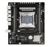 Fangxuee Prise en Charge de la Carte Réseau du Réseau X99M-K Gigabit DDR4 PC BURANCE MANELDING ORDORNE Mother Lga2011-3 Pin Dual Channel M. 2