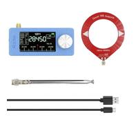 Fangxuee Récepteur Radio Miniature SI4732 + 2 Types D'Antenne 10kHz-180MHz Radio Portable AM FM Radio HF SW MW VHF Mini SI4732 Radio