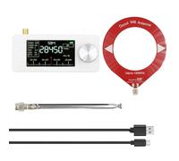Fangxuee Récepteur Radio Portable Mini SI4732 10Khz-180Mhz AM FM Radio HF SW MW VHF Mini Pocket Radio avec Antenne