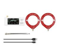Fangxuee Récepteur Radio Portable SI4732 10 KHz-180 MHz AM FM Radio HF SW MW VHF Mini Pocket Radio avec 3 PCS Antenne