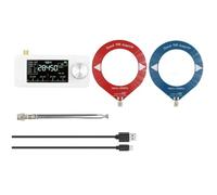 Fangxuee Récepteur Radio Portable SI4732 10Khz-180Mhz AM FM Radio HF SW MW VHF avec 3 Antennes Mini Radio de Poche