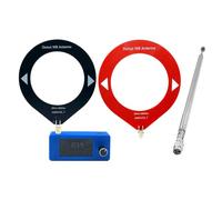Fangxuee Récepteur Radio SI4732 10 KHz-180 MHz + Kit D'Antenne 3X SW LW AM FM SSB Mini SI4732 Radio Portable Récepteur Radio à Ondes Courtes