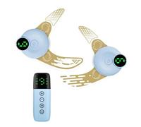 Fangxuee Relief de Fatigue Éclairage des Cercles Sombres Eyes Détendez le Masseur Masseur des Yeux avec une Ligne Finale Lisse pour le de la Peau