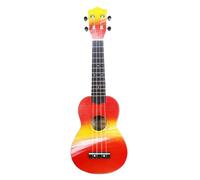 Fangxuee Soprano Ukulele Beginners 21 Inch Basswood Ukuleles For Kids Adults Hawaiian Guitar Students Kids Guitar Colorful Clouds