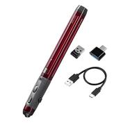 Fangxuee Souris sans Rouge Polyvalente Aux Formats Bluetooth, USB-A et Type-C, Idéal pour Les Ordinateurs du Bureau à Domicile