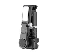Fangxuee Stabilisateur de Cardan Avancé avec Obturateur Bluetooth, Perche à Selfie Monopode, Cardan de Téléphone avec Rotation à 360°
