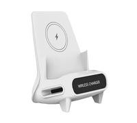 Fangxuee Stand de Chargeur sans Stand de Charge de Chargement de Quai de Caisse de Cure de Quai de Docgin Blanc