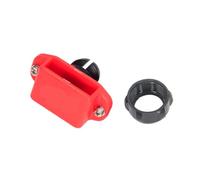 Fangxuee Support de de Voiture à Bille Ronde de 17 mm - Accessoires de Support de Voiture pour Interphone de Voiture de 17 mm - Rouge