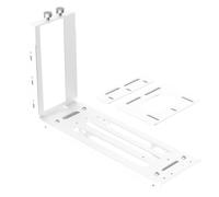 Fangxuee Support de Direction de la Carte Graphique du Support de GPU Vertical, 2 Emplacements avec Matériel, Quai Egpu, Station d'accueil GPU Externe Blanche