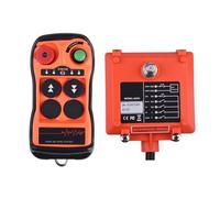 Fangxuee Télécommande Industrielle Q200 à 2 Boutons Étanche IP65, Contrôleur sans pour Grue Industrielle à Courant Alternatif 36V AC.