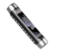 Fangxuee Testeur D'Alcool Portable avec Écran LCD, Test de Conduite en État D'Ivresse, Détecteur D'Alcool, Plaque D'Immatriculation de Stationnement Temporaire