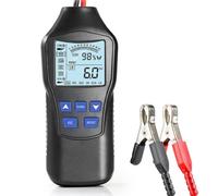 Fangxuee Testeur de Batterie de Voiture et Analyseur de Batterie pour 12v 24v pour Voiture, Moto, Vélo Électrique. Détection, Diagnostic et Analyse de Batterie pour Outils et Accessoires de Véhicules.