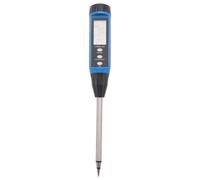 Fangxuee Testeur de Nutriments Du Sol Professionnel - Mesure de la Conductivité de la Valeur EC - Analyseur D'Azote à Action - Détecteur de Température Du Sol - Testeur de Fertilité LY606