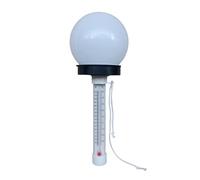 Fangxuee Thermomètre Solaire à Piscine avec Lumière LED Lumière pour la Piscine Pond Spa Tub Bain à Remous