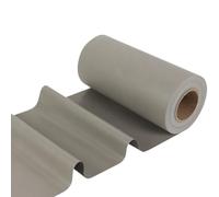 Fangxuee Tissu Isolant en Silicone, Tissu en Silicone Doux Gris de 300 mm de Large, Coussin Thermique Sans Support Adhésif (1 M)