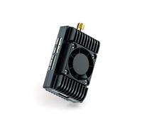 Fangxuee Transmetteur Vidéo FPV Haute Puissance 5,8 G 8 W VTX 48 Canaux Pit/0,6 W/1,6 W/5 W/8 W Réglable avec Micros pour Drone Longue Portée RC FPV