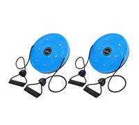 Fangxuee Twister Magnétique Disque de Torsion de la Taille Fitness Équilibre Conseil Perte de Poids Entraîneur Magnétique Massage Plaque de Tortillement Gymnase Bleu