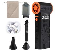 Fangxuee Ventilateur Turbo à Main 130000 TR/Min avec Soufflerie à Haute Puissance et Kit D'Aspiration de Poussière