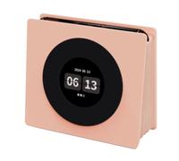Fangxuee Vinyl Design Bluetooth Sound System avec 8 Sons Apaisants, Paroles Dynamiques A et Horloge Numérique Rétro