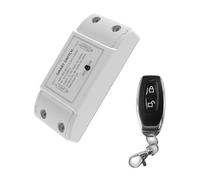 Fangxuee WiFi + 433MHz Switch Smart Home-Automation Relay Module avec une Télécommande 433 MHz Prend en Charge la Commande Vocale de L'APP B