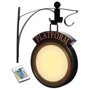 Fanimyholy Veilleuse Harry, Lampe Murale pour Personnage de Film, Veilleuse Magique pour Enfant, Décoration Magique de Chambre D'enfant, Lumière D'ambiance Créative 16 Couleurs