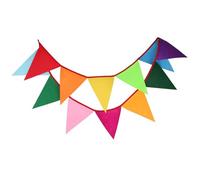 Fanion coloré bannière Drapeau banderoles pour noël pour Chambre de bébé Drapeaux à Cordes colorés Ornement banderoles Drapeaux en Plein air