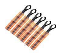 Fanion de Kayak, Drapeaux de Sécurité pour Camions, 6 Pièces Kit Réfléchissant avec Sangle pour Améliorer la Visibilité pendant les Déplacements en Canoë Motocyclette Vélo