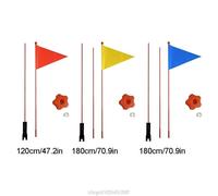 Fanion De Sécurité Divisible 120 Cm/180cm, 1 Pièce, Drapeau De Vélo Pour Garçons Et Filles, F09 21, Livraison Directe