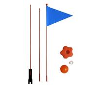 Fanion De Sécurité Divisible 120 Cm/180cm, 1 Pièce, Drapeau De Vélo Pour Garçons Et Filles, Vélo D'Équilibre