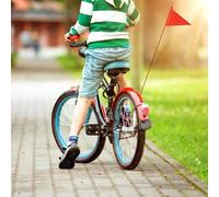 Fanion De Sécurité Divisible 120 Cm/180cm, 1 Pièce, Drapeau De Vélo Pour Garçons Et Filles, Vélo D'équilibre