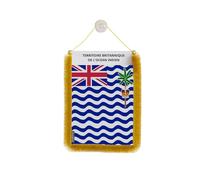 Fanion de Voiture Territoire Britannique De L'océan Indien 10x15cm