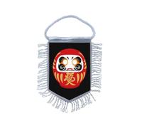 Fanion Mini Drapeau Daruma Japon Japonais